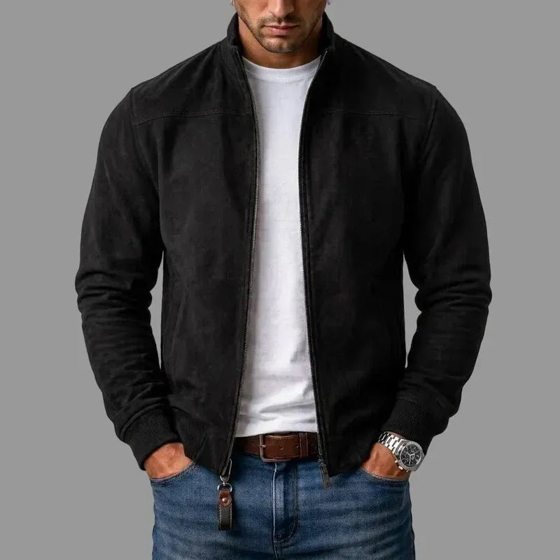 Chaqueta Bomber con Cuello Estructurado - Lujan