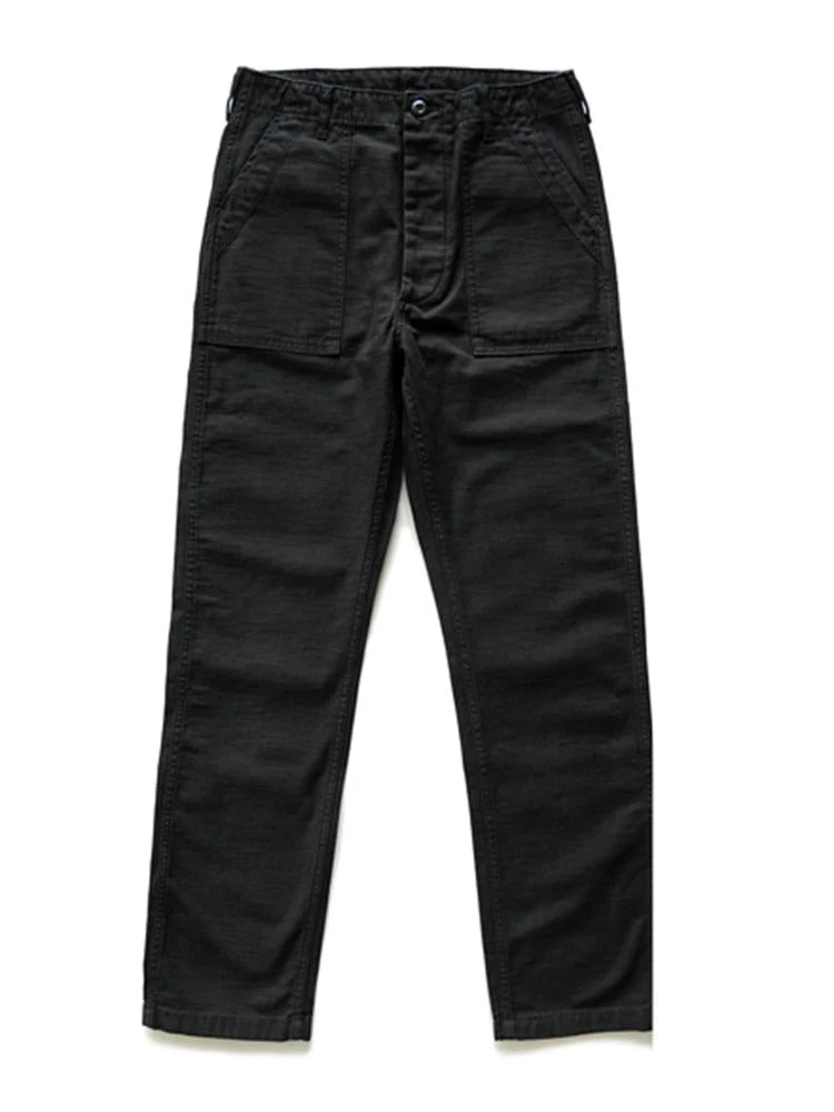 David - Pantalones rectos informales para hombre inspirados en los pantalones fatigados OG-107