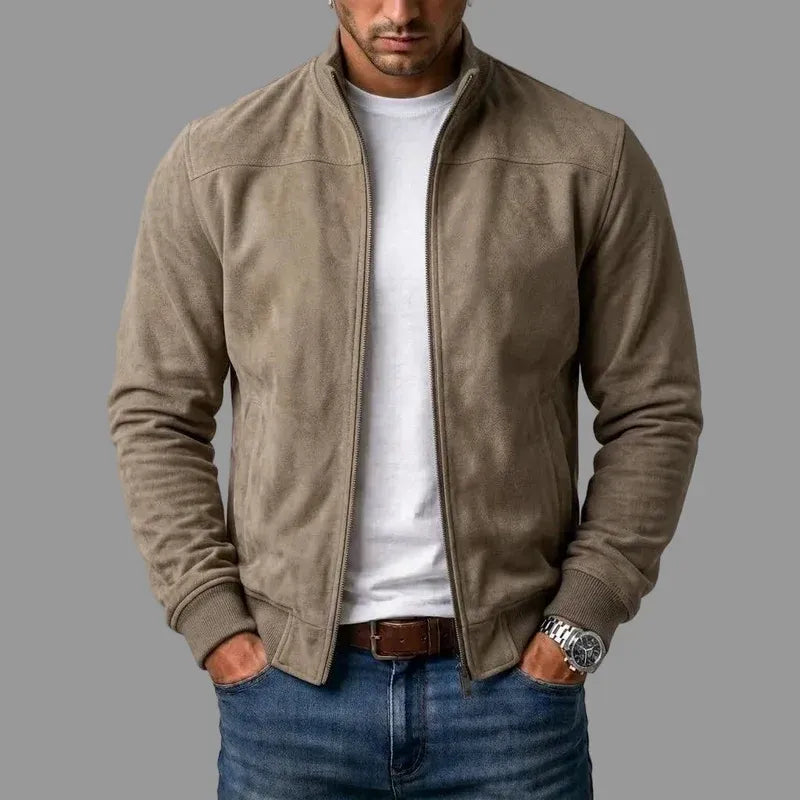 Chaqueta Bomber con Cuello Estructurado - Lujan