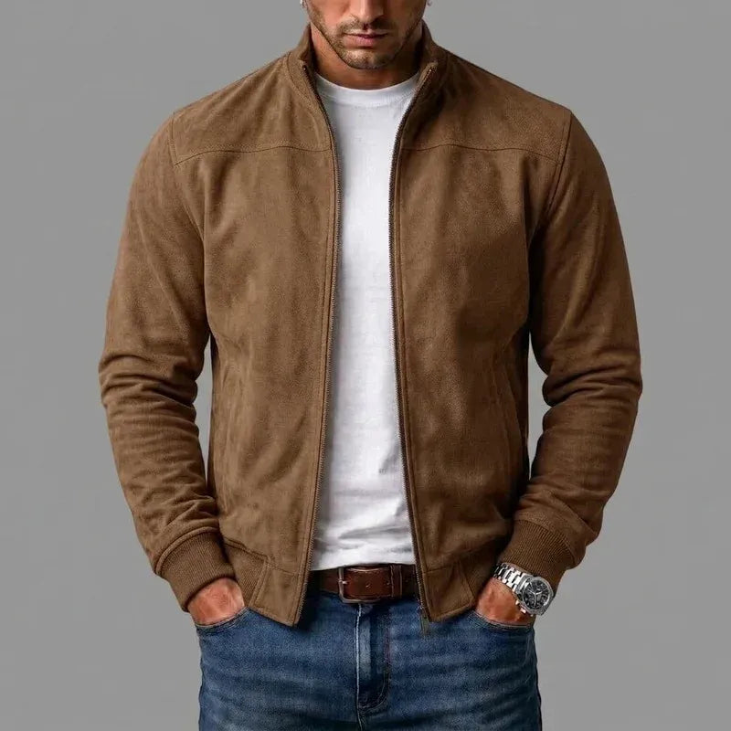 Chaqueta Bomber con Cuello Estructurado - Lujan