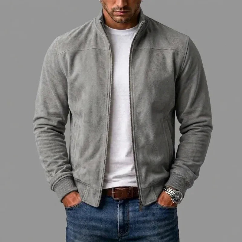 Chaqueta Bomber con Cuello Estructurado - Lujan