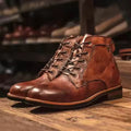 SANTANA | Botines Vintage Marrón para Hombre