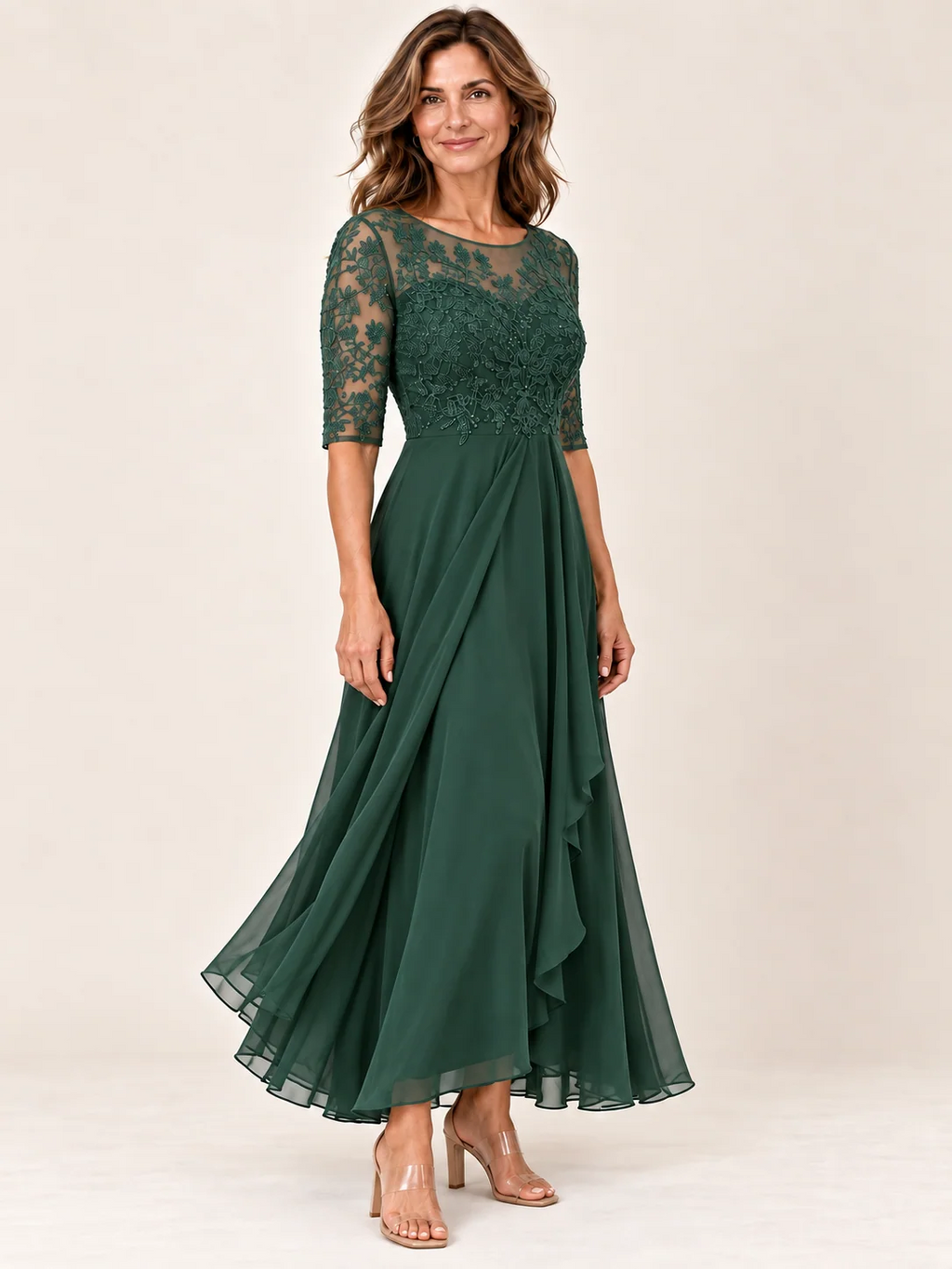 RHONDA | Elegante vestido de encaje