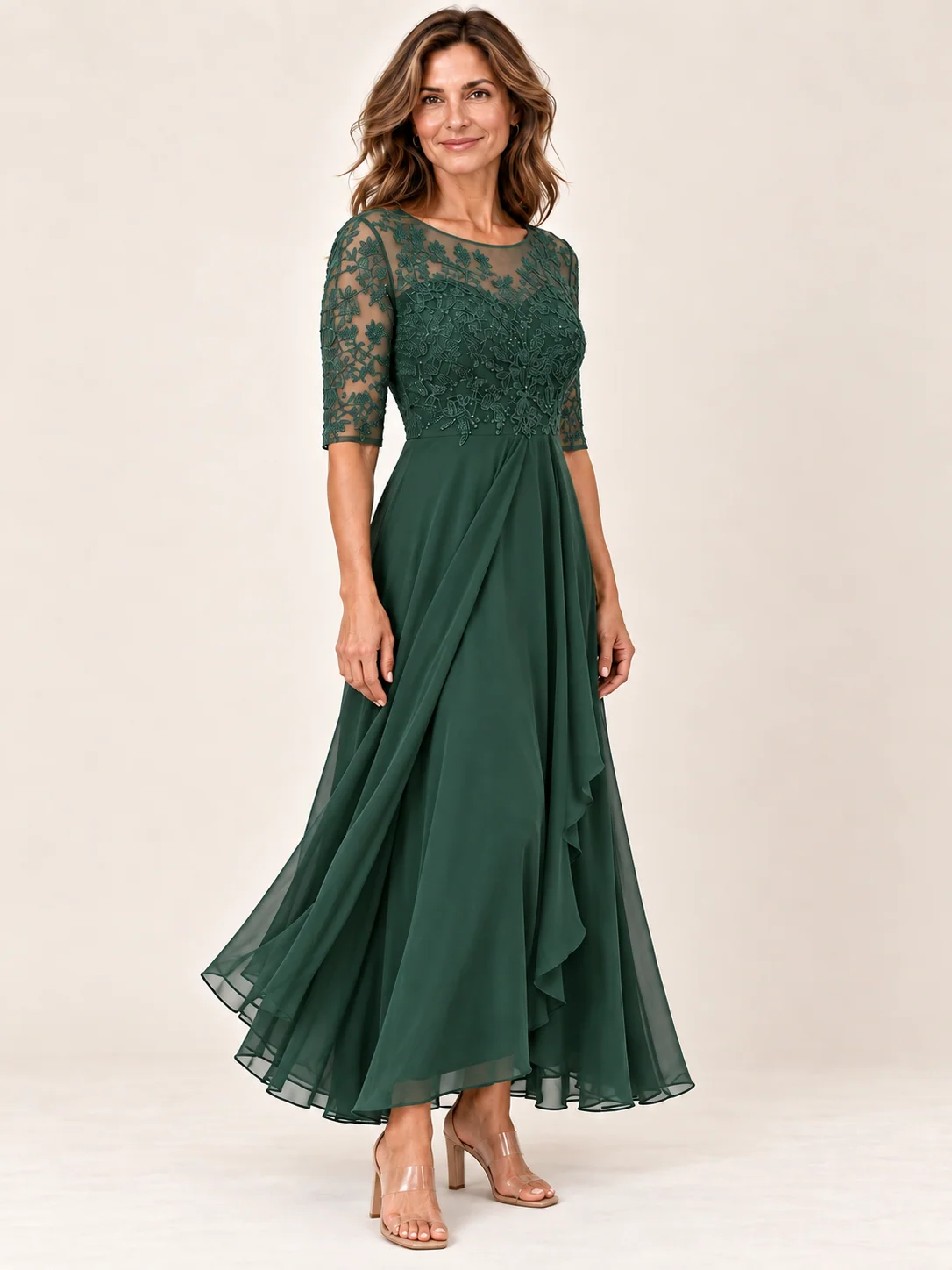 RHONDA | Elegante vestido de encaje