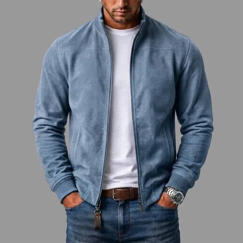 Chaqueta Bomber con Cuello Estructurado - Lujan