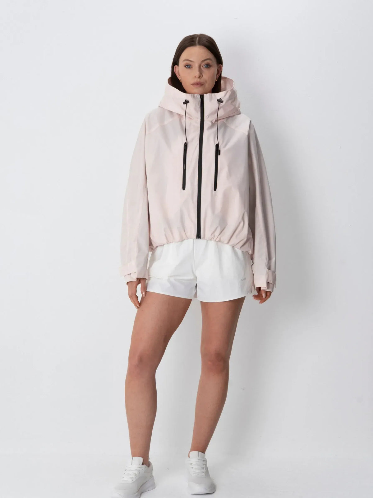 Chaqueta impermeable de talla única y corte holgado