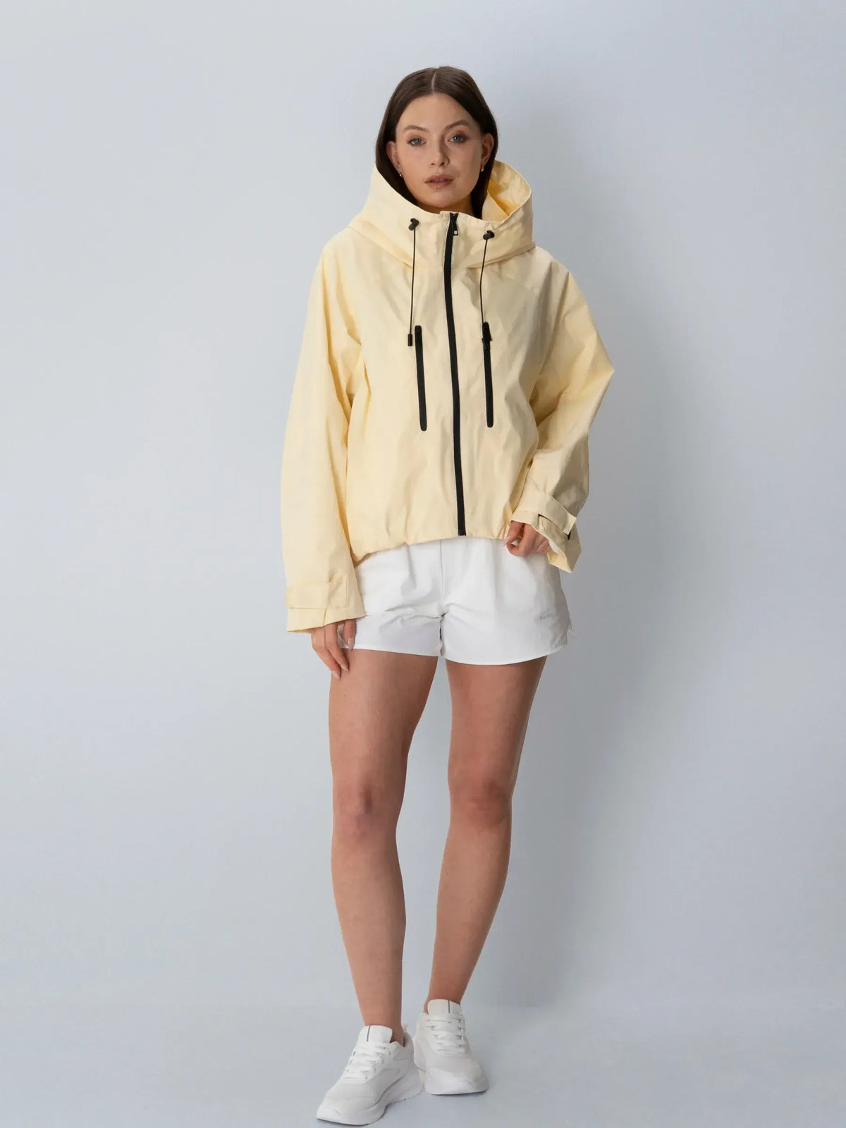 Chaqueta impermeable de talla única y corte holgado