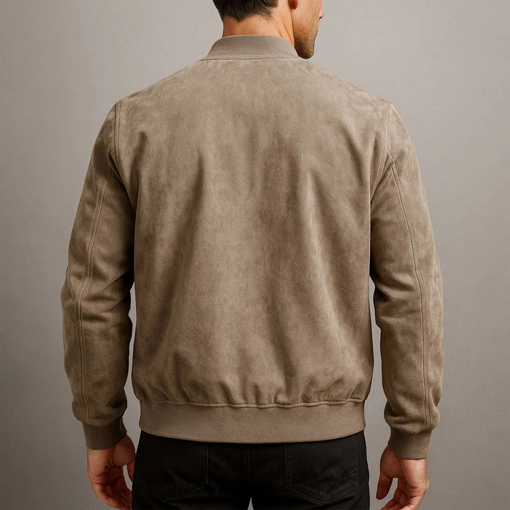 Chaqueta de hombre de piel